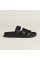 Sandaly skorzane Hermes Chypre Noir, meskie