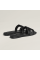 Sandaly skorzane Hermes Oran Noir