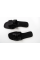 Sandaly skorzane Hermes Oran Noir
