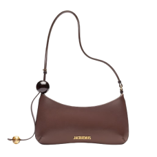 Jacquemus Torebka The Bisou Perle Brazowy