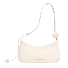 Jacquemus Torebka The Bisou Perle Bialy