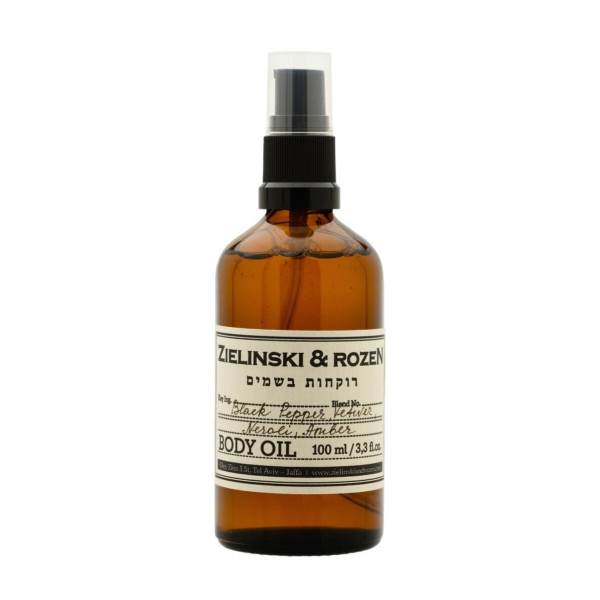 Zielinski & Rozen Black Pepper, Vetiver, Neroli, Amber Olejek do ciala 100ml