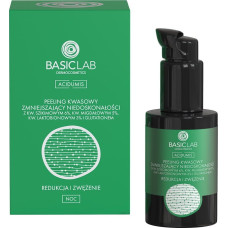 Basiclab BasicLab Peeling kwasowy zmniejszajacy niedoskonalosci z kw.szikimowym 6%, kw. migdalowym 5% i laktobionowym 3%