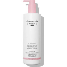 Christophe Robin Delicate Volumizing Shampoo With Rose Extracts codzienny szampon dodajacy objetosci wlosom cienkim 500ml
