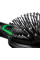 Braun Szczotka lopatkowa Braun BR710 Gwarancja 24 miesiace(y), kondycjonowanie jonowe, Black/Green