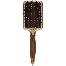 Olivia Garden OLIVIA GARDEN Expert Care Rectangular Nylon Brites  Gold&Brown