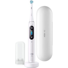 Spazzolino elettrico Oral-B iO Series 8N in alabastro bianco